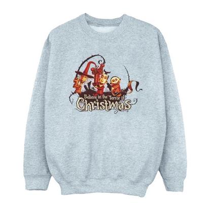 Mens The Nightmare Before Christmas Christmas Terror Sweatshirt