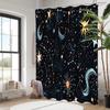 180x180cm curtain – modrá
