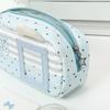 Cat Ear Design Pen Bag Multi-Layer Pencil Pouch Large Capacity Stationery Bag  Gift
