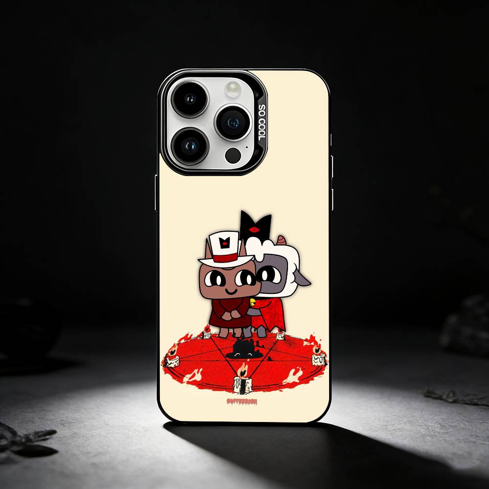 

Cult Of The L-Lamb Game Phone Case For iPhone 17,16,15,14,13,12,11 Plus,Pro Max,XS,Colored silver phone case iPhone17promax