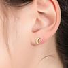 Women's Daily Basic Moon Piercing (Single)