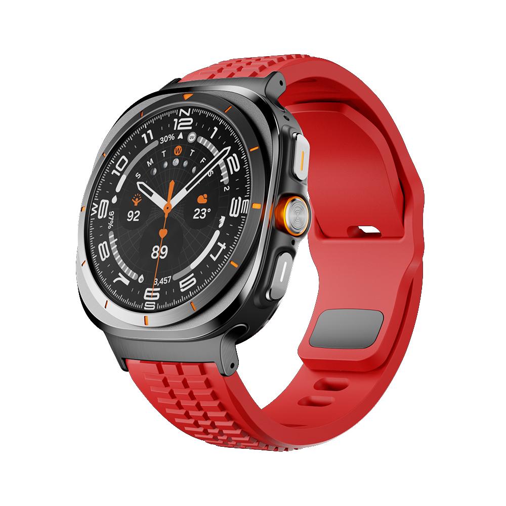 Sport Silicone Strap for Samsung Galaxy Watch Ultra 2025 Bracelet Men Wrist Band for Samsung Galaxy Watch Ultra 47mm 2024 Correa