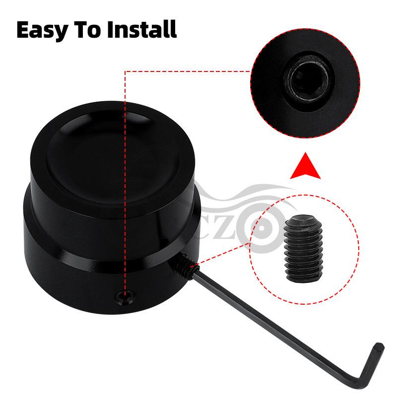 Harley 883 XL1200 48 Front Axle Cap for Motorcycle Accessories