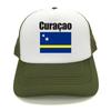 Curaao Flag Trucker Hat Summer Unisex Cool Hat Country Fans Baseball Caps New Outdoor Mesh Net Dad Gift Snapback Caps
