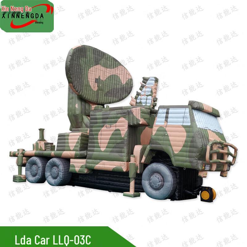 Inflatable L-Type Vehicle Training Target