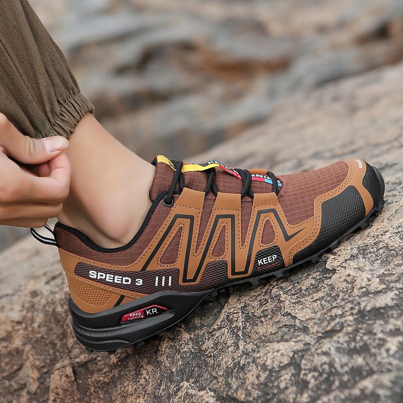 Pantofi de drumeție pentru bărbați Pantofi de alergare în aer liber Pantofi de antrenament de drumeție cu plasă respirabil Dimensiune mare 39-47 Pantofi de jogging sport ocazional