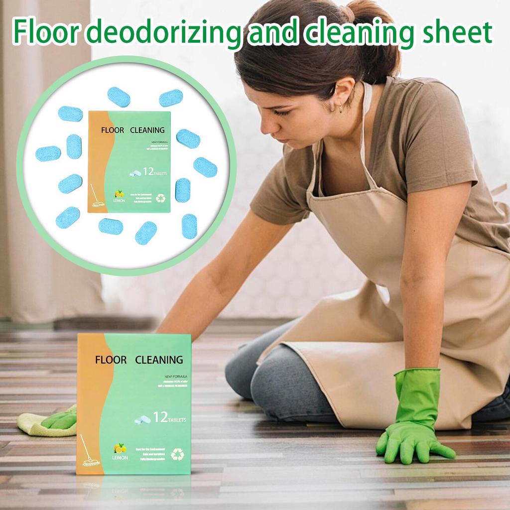 Floor Cleaning Tablets Leave No After Cleaning. Deodorize And Refresh The Floor, Reducing Unpleasant Odors.