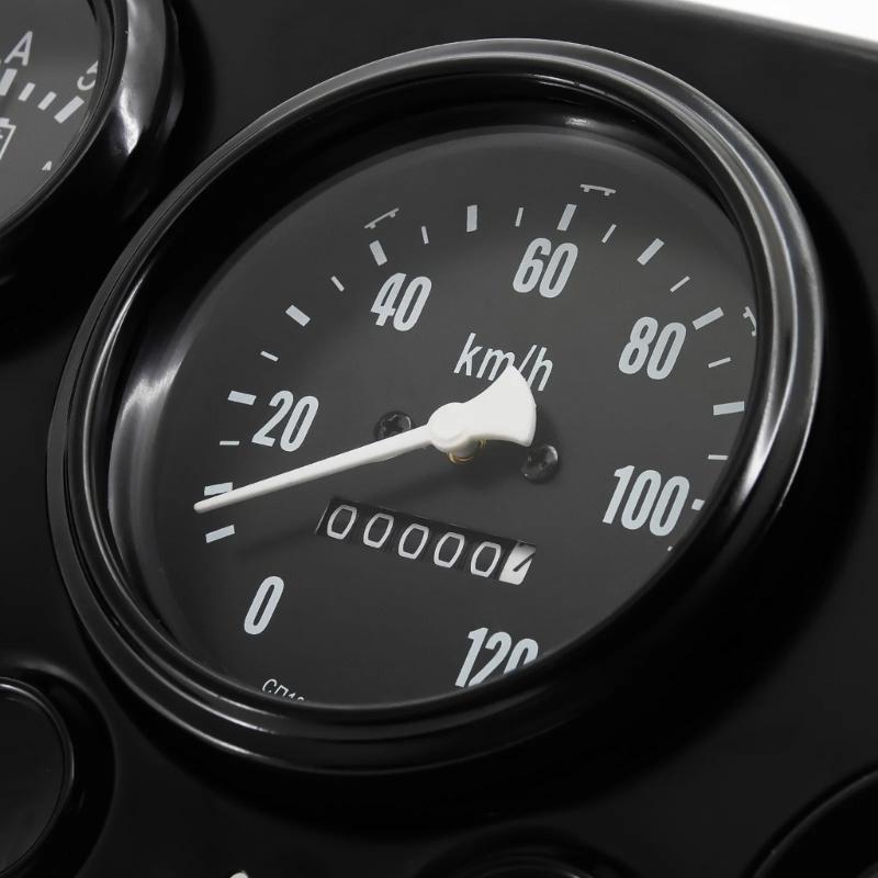 Universelles Armaturenbrett für Autos Wassertemperatur Voltmeter 5 in 1 Multifunktions-Dashboard-Cluster-Panel