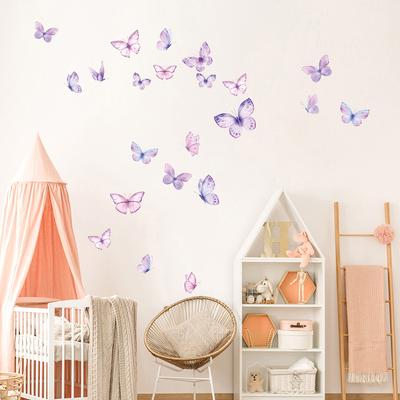 Kleurrijke Vlinders Muurstickers voor Kinderkamer op Muurdecoratie Kinderen Meisjeskamer Muurstickers Slaapkamer Decor voor Huis