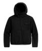 Zplish Fleece Hoodie Zip-Up Jacket Black