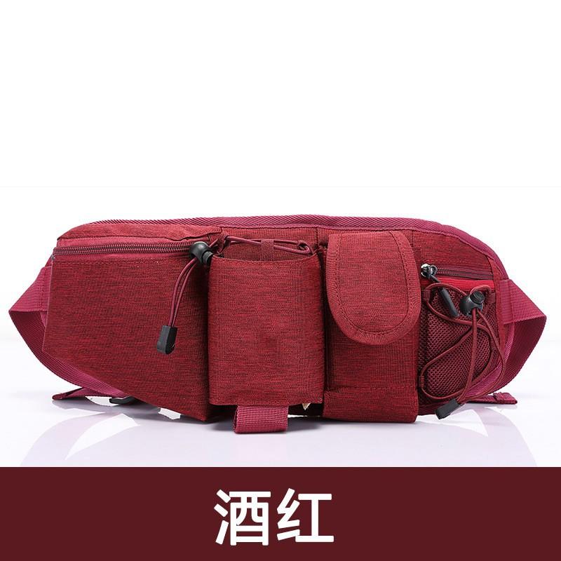 Water Bottle Waist Pack Running Hiking Cycling Outdoor Sports Multi-Functional Nylon Belt Bag With Waterproof Expansion