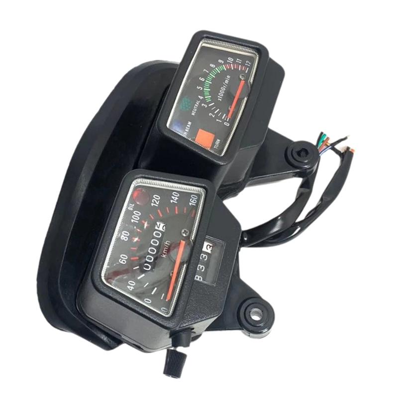 ABLZ-Motorcycle Mechanical Gauge trument Speedometer Odometer KM/H Tachometer Fuel Gauge For ENDURO DT125 DT125R