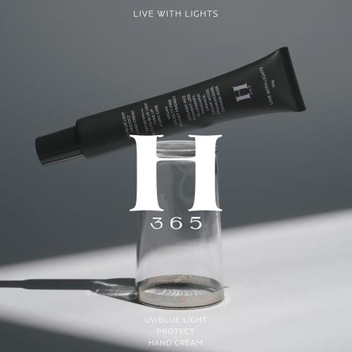 H365 UV/Blue Light Protection Hand Cream SPF20 PA+++ [Sunscreen Hand Care/Makeup Base/Neck] Moisturizing, Sensitive Skin Tone-Up, 100% Natural Ingredi
