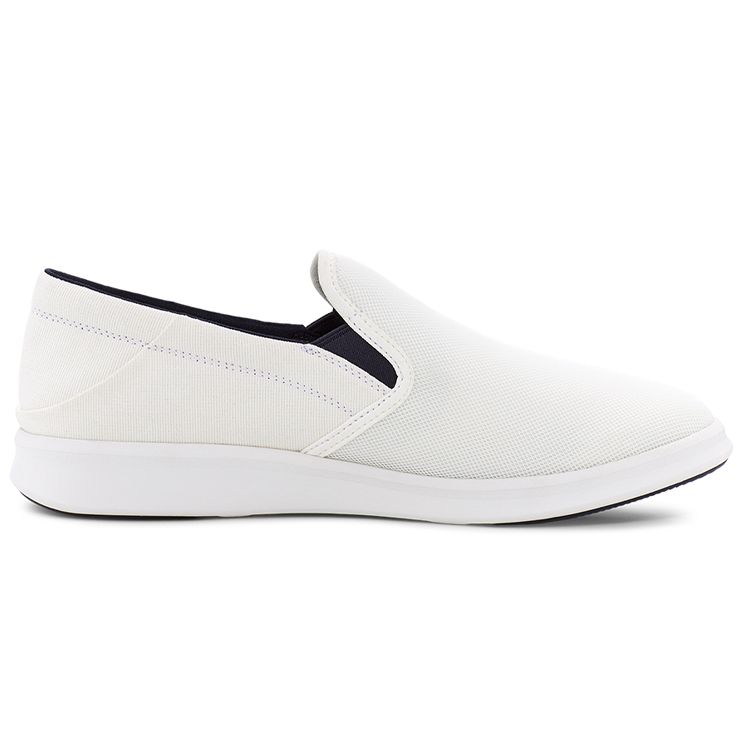 UGG Sheldon Fabric Comfortable Flat Casual Shoes Men Sneaker White 1124893-WHT