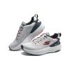 Skechers Fabric Comfortable Daily Shock Absorbing Durable Low Top Casual Shoes Men Sneakers Gray Black 220930-GYNV