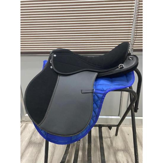 Synthetic Endurance Jumping Horse Saddle, English Riding Saddle
