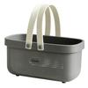 Laundry Basket Hollow Design Portable Handle PP Shampoo Dirty Clothes Organizer for Bathroom