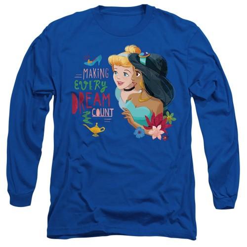 Disney Princess Unisex Adult Making Every Dream Count Cinderella & Jasmine T-Shirt