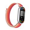 Atmungsaktives Nylonarmband für Xiaomi Mi Band 10 9 8 Armband Weiches Armband Correa für Mi Smartwatch Band 9 10 mit Metallverbinder