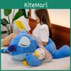 Adorabile Peluche Stitch Addormentato che Abbraccia un Paperotto Bambola per Decorazione Stanza Accogliente Regali