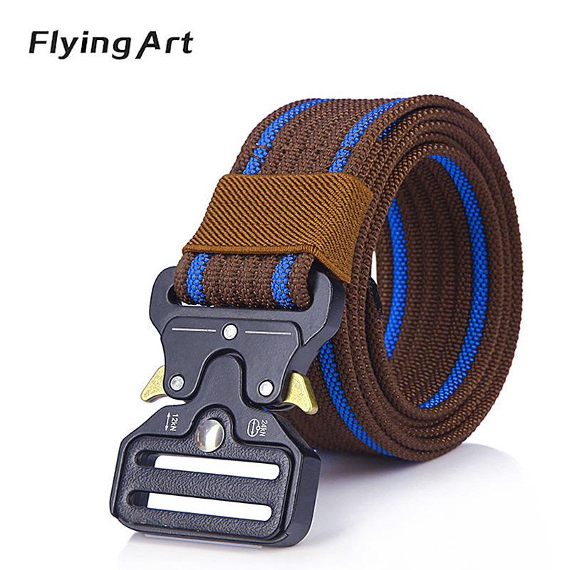 Men's Tactical Outdoor Cobra Quick-Release Nylon Belt