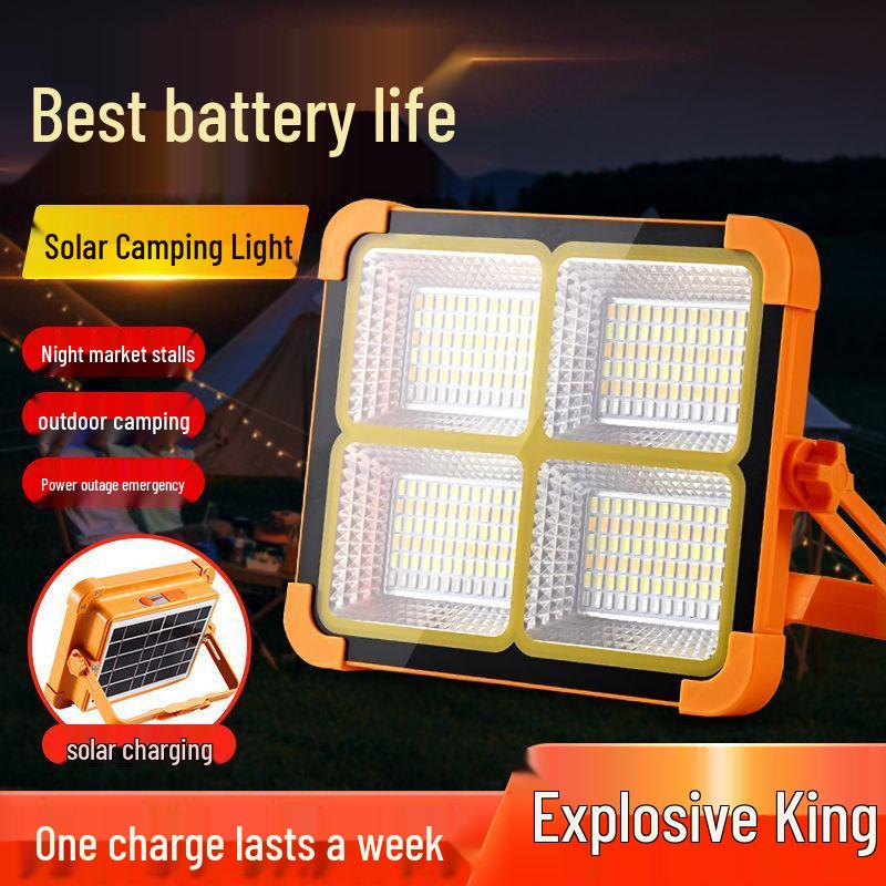Portable Wireless Outdoor Stall Camping Light with Long Battery Life