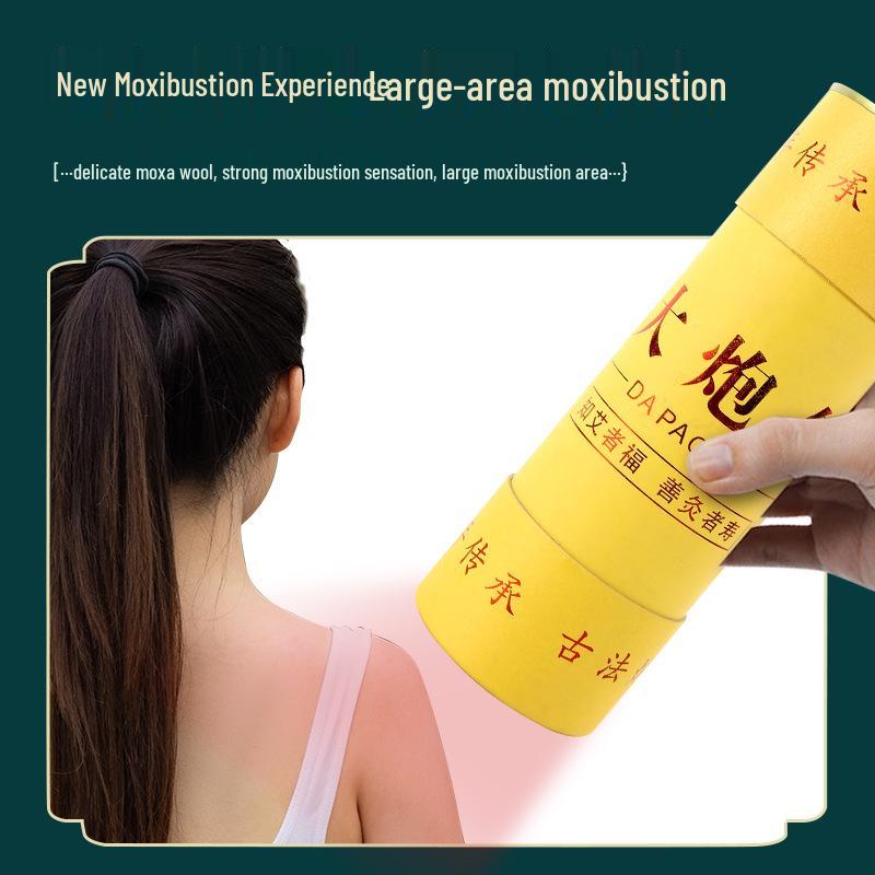 Large Nanyang Moxa Wool Sticks & Cones: 7cm Thickened Moxibustion Helpers