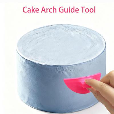 Cake Ruffle Marker Tool 2 Pieces Baking Piping Stencil Cake Decorating Tools For Beginner Decorating Baking Home Bakery Pastry