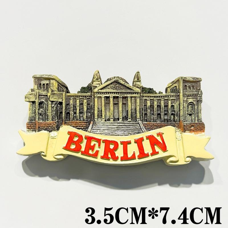 Germany Fridge Magnets Berlin Munich Frankfurt Hamburg Travel Souvenir Europe Landmark Refrigerator Sticker Home Decor Gifts