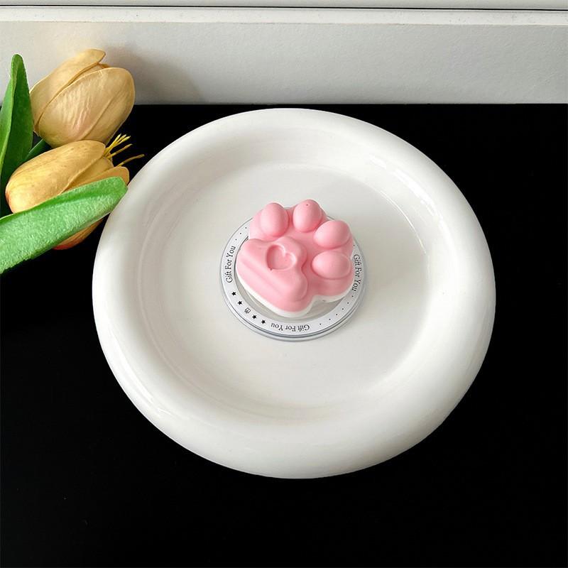 

Colorful Cat Claw Mobile Airbag Bracket Back Adhesive Magnetic Magsafe Scalable Removable Desktop Support Stand Watching Drama