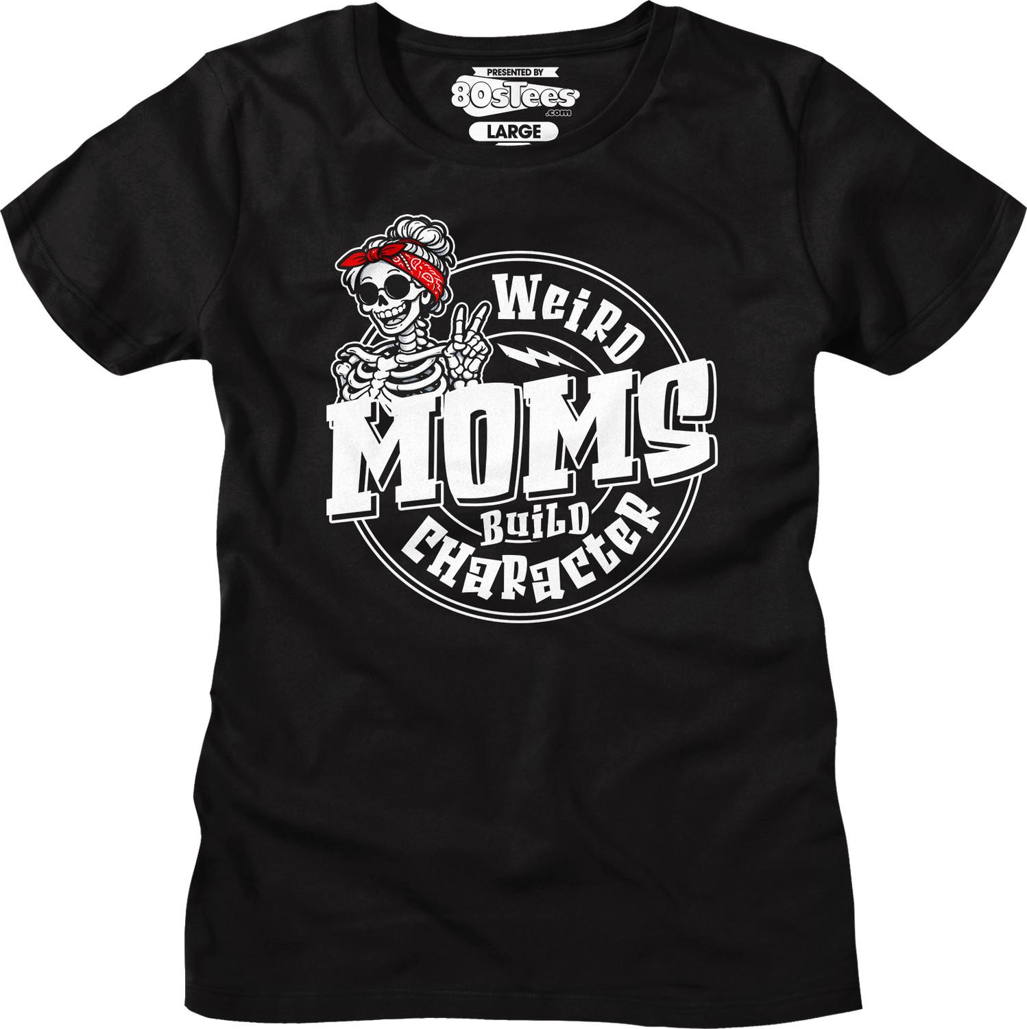 womens weird móm build character tshirt, vintage funny tshirt Unisex T-Shirt M