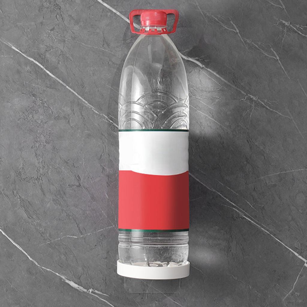 Wall Mounted Soap Shelf Bathroom Storage Rack Round Aromatherapy Bottles Holder