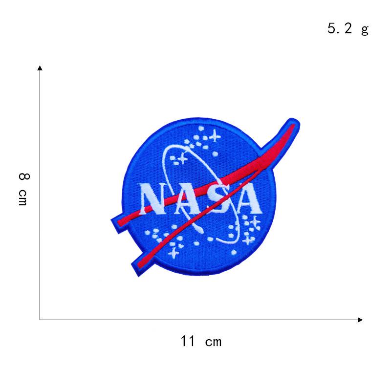 Naszywka haftowana DIY Astronauta Planeta - Naszywka do naprasowania, dodatek odzieżowy