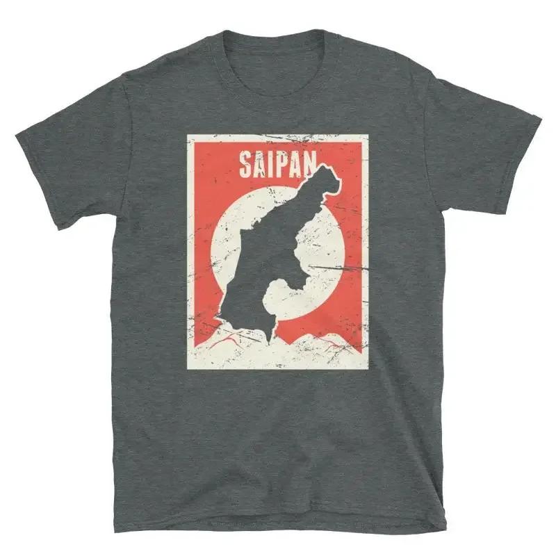 Saipan tričko Chamorro Severní Mariánské ostrovy Retro Vintage