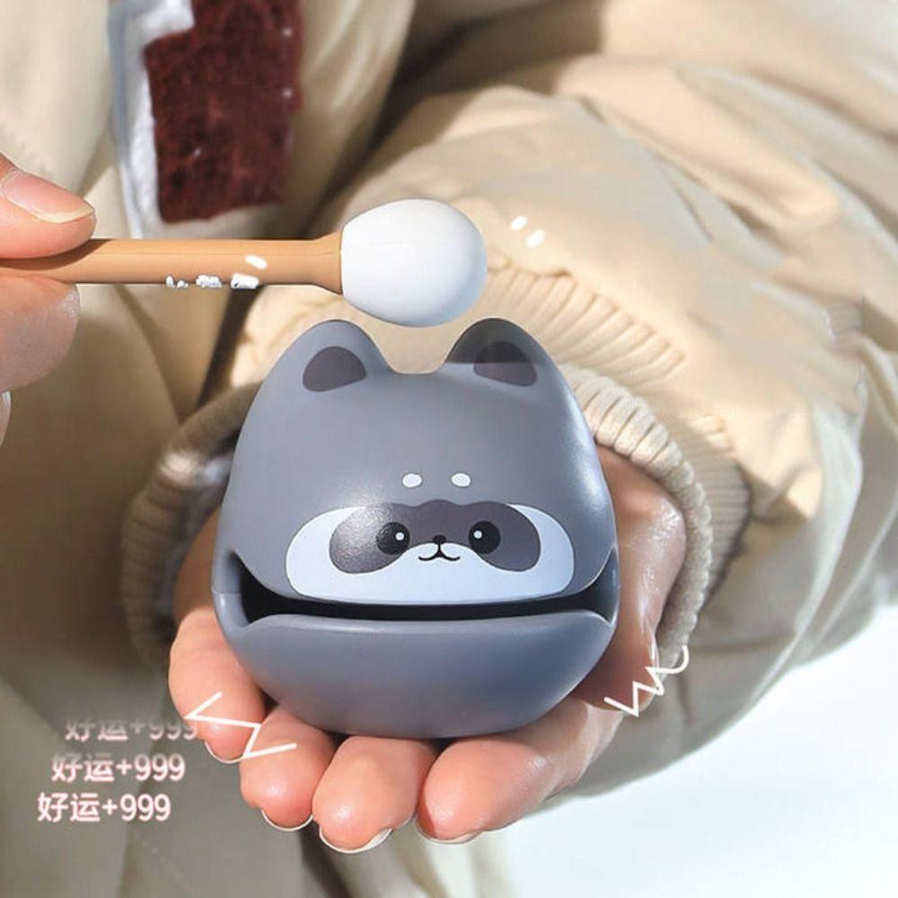 Wooden Fish Small Wooden Fish Panda Percussion Instrument Wooden Carving Ornaments Kindergarten