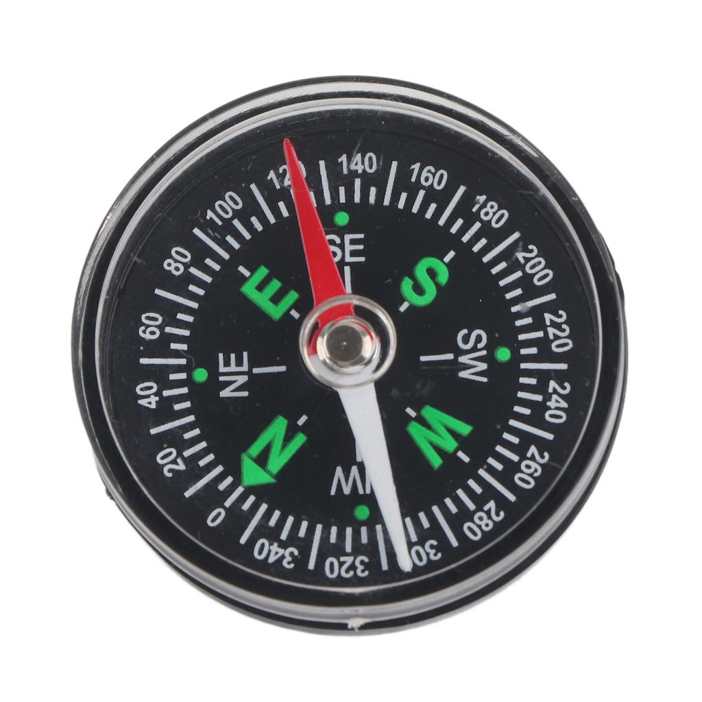 Mini Survival Compass For Outdoors Camping Professional Button Compass