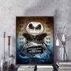 Disney Diamond Painting Jack Skellington Prison Photo Themed Artwork Cartoon 5D Diamond Cross Stitch Mosaic Home Decor Gift