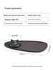 Car Center Console Non-slip Phone Holder & Multifunctional Parking Number Plate Dashboard Storage Mat