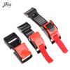 Motorrad Quad Fahrrad Helm Clip Kinnriemen Verstellbar Fahrrad Schnallen zum Lösen