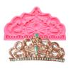 Cute Crown Shape Sugar Craft Paste Mold Chocolate Candy Art Silicone Soap Mold Household Candle Molds DIY Handmade