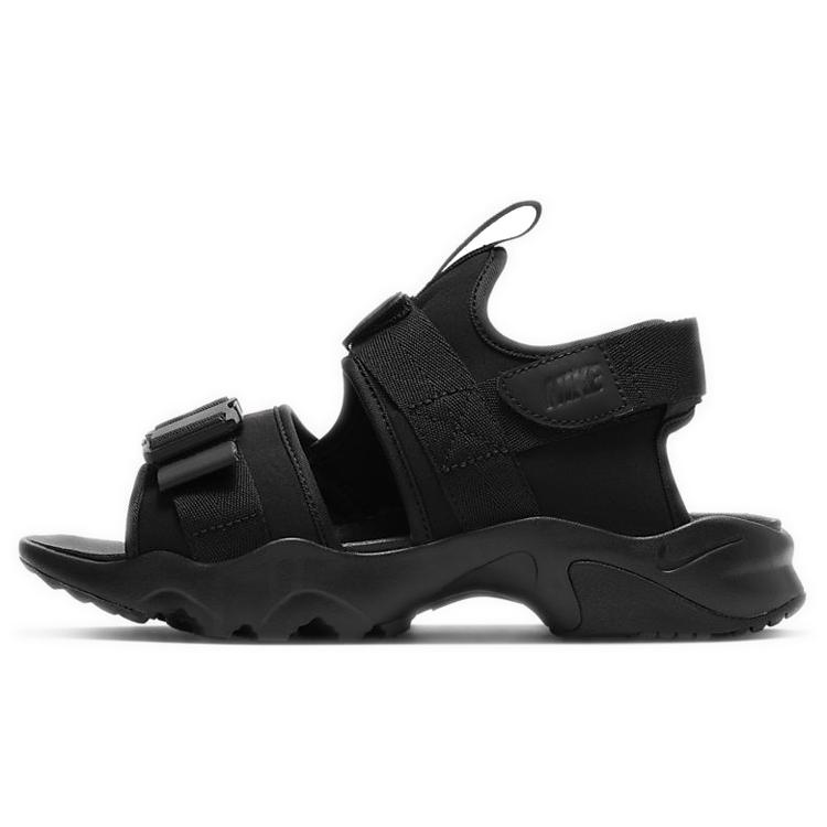 New Nike Canyon Sandal 'Triple Black' Women's CV5515-002