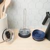 Non Punching Stacking Cup Lid Storage Rack Saves Space for Kitchen Storage and Organizing Supplies