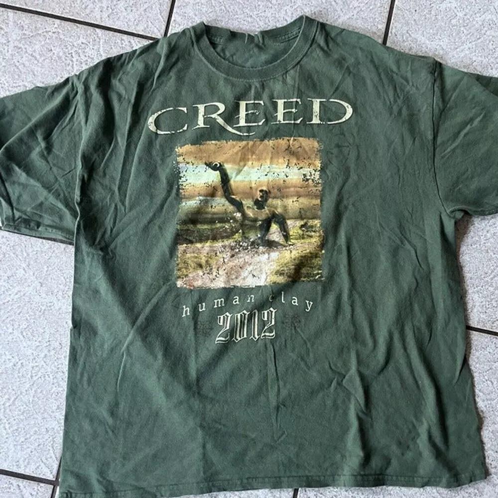 

Футболка Creed band Human Clay Tour Зеленая S-5XL ad04 Унисекс XXXL