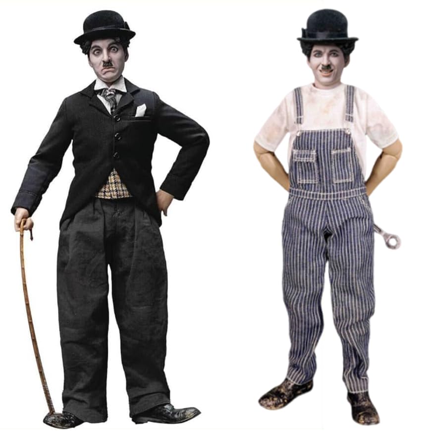

Star Ace Toys 1/6 Scale Figure Charlie Chaplin/Costume B (Modern Times) Set (Film)