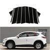 Sada 10 ks Lesklý Piano Black Kryt sloupku okna boční kryt dveří Samolepka na auto Pasuje na Mazda CX-5 2013-2016 2014 2015