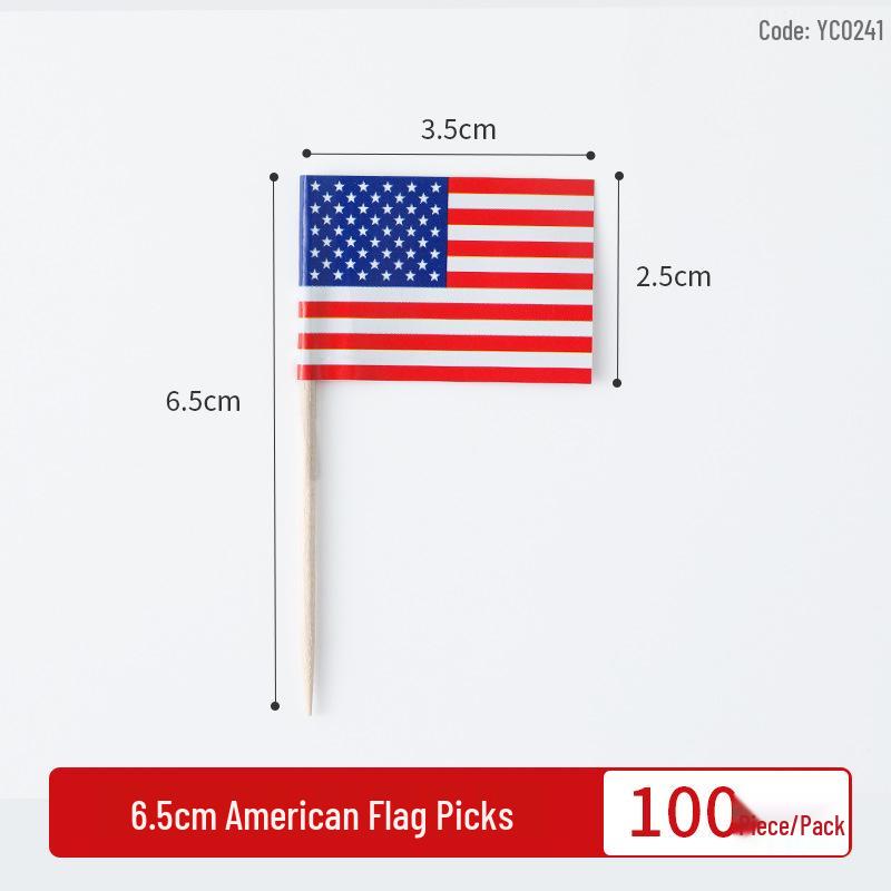 Creative Bamboo Fruit & Flower Picks for Parties, Cocktails, Burgers, & Easter Decorations