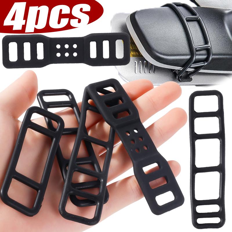 Fixing Rubber Band Strap Bike Bicycle Cycling Silicone Elastic Strap for Car Driving Recorder Fixed Bandage Rearview Mirror DVR