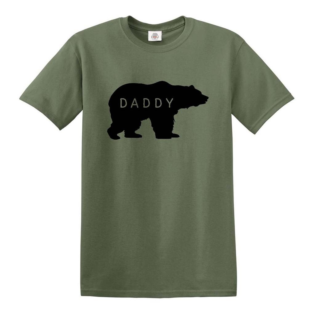 DADDY BEAR T-SHIRT Father's Day Dad Father Hero Papa Dad Gift tshirt Top Tee