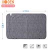 KODEN Electric Lap 130 x 80 s knoflíkem Roztoči Teplota posuvu Individuálně Kompaktní velikost Deka, cm, Šedá, Očka, Pratelná, Odpuzující, Ovládání,