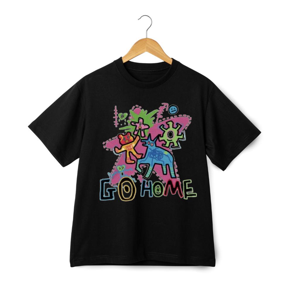 

Go Home Star Graphic Unisex Tee 4XL